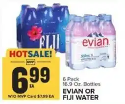 Food Lion Evian or Fiji Water offer