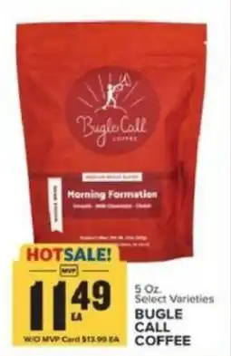 Food Lion Bugle Call Coffee offer