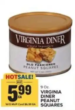 Food Lion Virginia diner old fashioned peanut squares offer