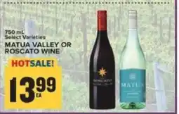 Food Lion Matua Valley Or Roscato Wine offer