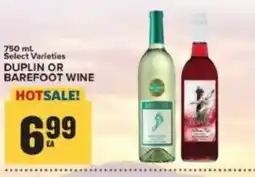 Food Lion Duplin or Barefoot Wine offer