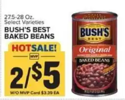 Food Lion Bush's best baked beans offer