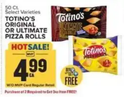 Food Lion Totino's pizza rolls offer