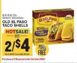 Food Lion Old El Paso taco shells offer