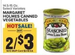 Food Lion Margaret Holmes seasoned green lima beans offer