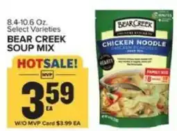 Food Lion Bear creek chicken noodle soup mix offer