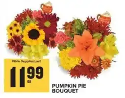 Food Lion Pumpkin Pie Bouquet offer