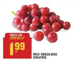Food Lion Red Seedless Grapes offer