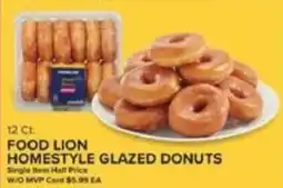Food Lion Food Lion Homestyle Glazed Donuts offer