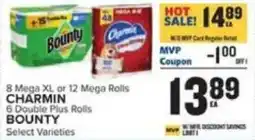 Food Lion Charmin Bounty Select Varieties offer