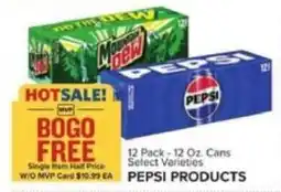 Food Lion Pepsi Products offer