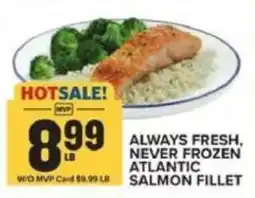 Food Lion Atlantic salmon fillet offer