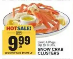 Food Lion Snow Crab Clusters offer