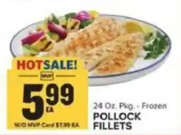 Food Lion Frozen Pollock Fillets offer