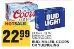 Food Lion Bud, Miller, Coors or Yuengling offer