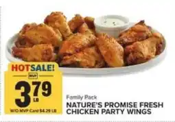 Food Lion Nature's Promise Fresh Chicken Party Wings offer