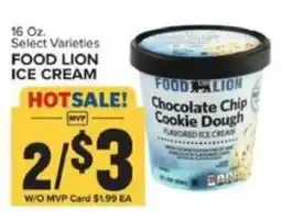Food Lion Food Lion ice cream offer