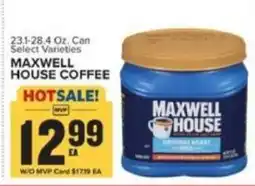 Food Lion Maxwell House Coffee offer