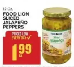 Food Lion Food Lion sliced jalapeño peppers offer