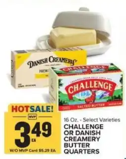 Food Lion Challenge or Danish Creamery butter quarters offer