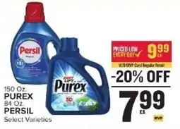 Food Lion Purex and Persil offer