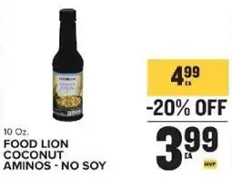 Food Lion Food Lion Coconut Aminos - No Soy offer