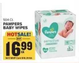 Food Lion Pampers baby wipes offer