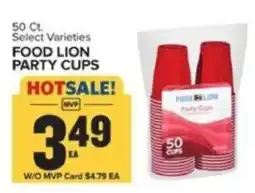 Food Lion Food Lion Party Cups offer