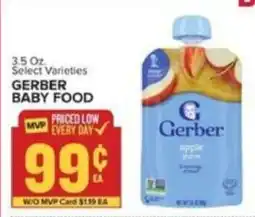 Food Lion Gerber baby food offer
