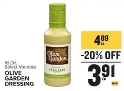Food Lion Olive Garden dressing offer