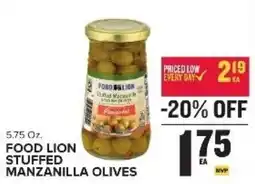 Food Lion Food Lion Stuffed Manzanilla Olives offer