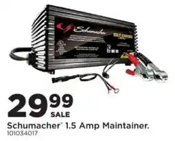Mills Fleet Farm Schumacher 1.5 Amp Maintainer offer