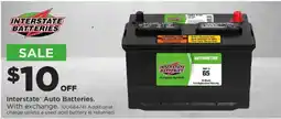 Mills Fleet Farm Interstate Auto Batteries offer