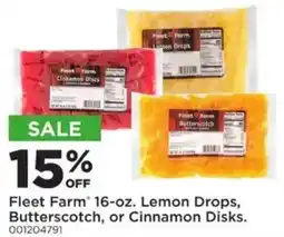 Mills Fleet Farm Fleet Farm Lemon Drops, Butterscotch, or Cinnamon Disks offer