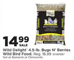 Mills Fleet Farm Wild Delight Bugs N' Berries Wild Bird Food offer