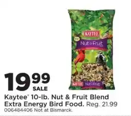 Mills Fleet Farm Kaytee nut & fruit blend extra energy bird food offer