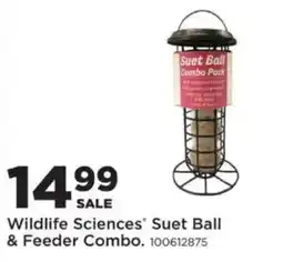 Mills Fleet Farm Wildlife Sciences Suet Ball & Feeder Combo offer