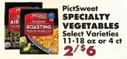 Sullivan's Foods Pictsweet specialty vegetables offer