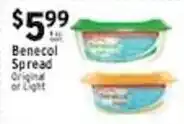 Met Foodmarkets Benecol Spread Original or Light offer