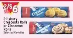 Met Foodmarkets Pillsbury Crescents Rolls or Cinnamon Rolls offer