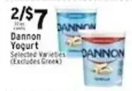 Met Foodmarkets Dannon Yogurt offer