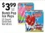 Met Foodmarkets Bomb Pop Ice Pops offer
