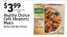 Met Foodmarkets Healthy Choice Café Steamers Meals offer