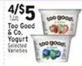 Met Foodmarkets Too Good & Co. Yogurt offer