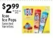 Met Foodmarkets Icee Ice Pops offer