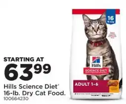 Mills Fleet Farm Hills science diet dry cat food offer