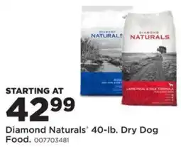 Mills Fleet Farm Diamond Naturals Dry Dog Food offer