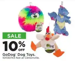 Mills Fleet Farm Godog Dog Toys offer