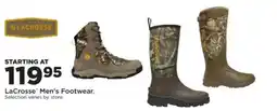 Mills Fleet Farm LaCrosse Men's Footwear offer