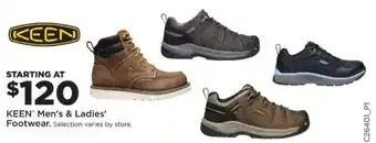 Keen Men's & Ladies' Footwear